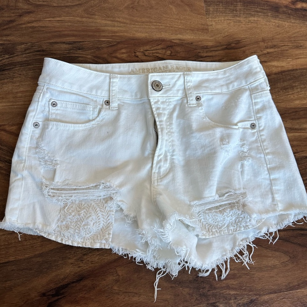 American Eagle high-rise shorts